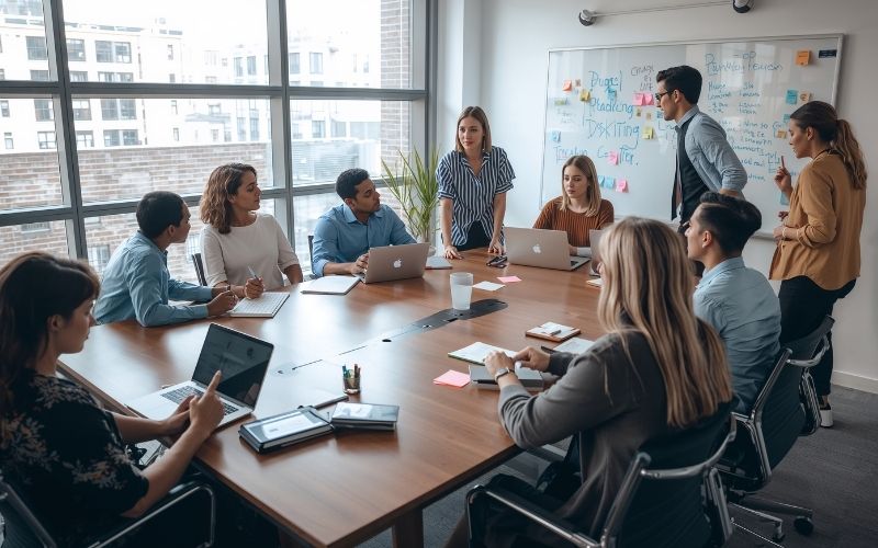 Comité Paritario de Higiene y Seguridad en reunión de prevención